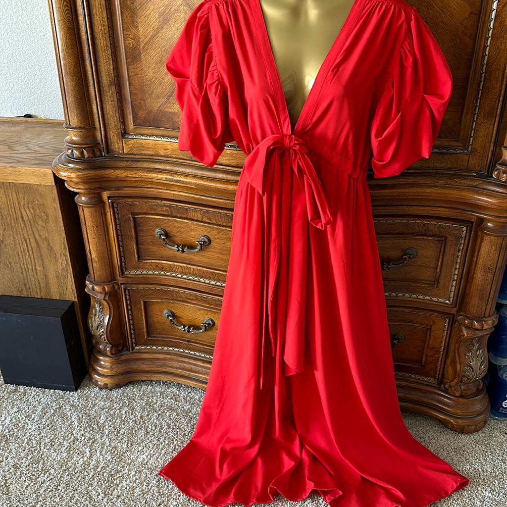 Call Empire Waste Style Down, Beautiful Deep Neckline
